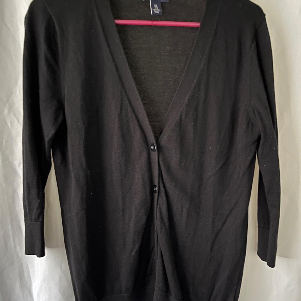 V-Neck Cardigan Sweater